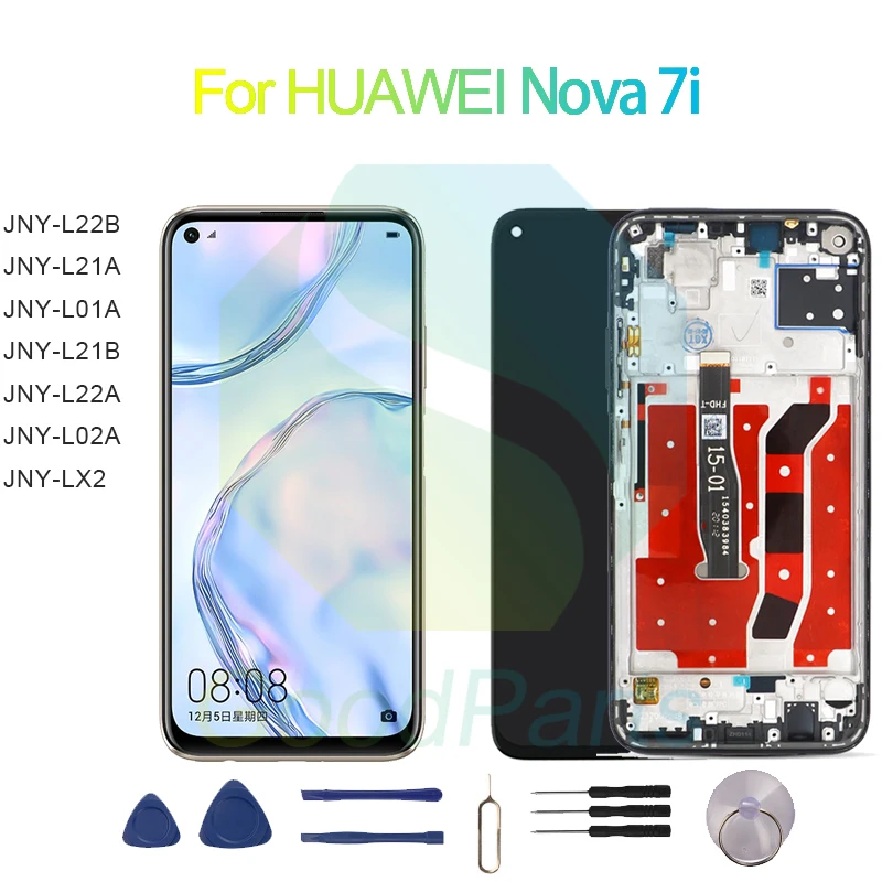 

for HUAWEI Nova 7i Screen Display Replacement 2310*1080 JNY-L22B/21A/01A/21B/22A/02A/X2 nova 7i LCD Touch Digitizer Assembly