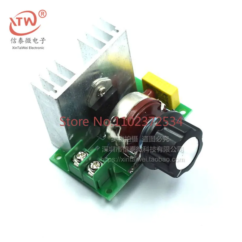 10 pieces 4000W SCR voltage regulator High-power SCR voltage regulator, speed regulator, temperature regulator and light regulat