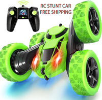 RC Stunt Car Children Double Sided Flip 2.4Ghz Remote Control Car 360 Degree Rotation Off Road Kids Rc Drift Car Toys Gifts Boys