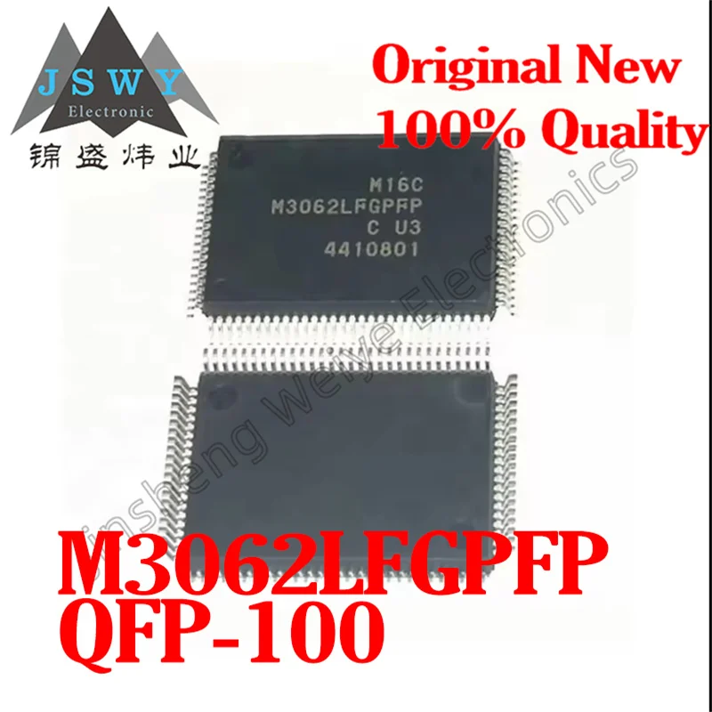 

(1/5pcs) M3062LFGPFP QFP100 100% brand new original 16-bit microcontroller chip in stock with fast shipping