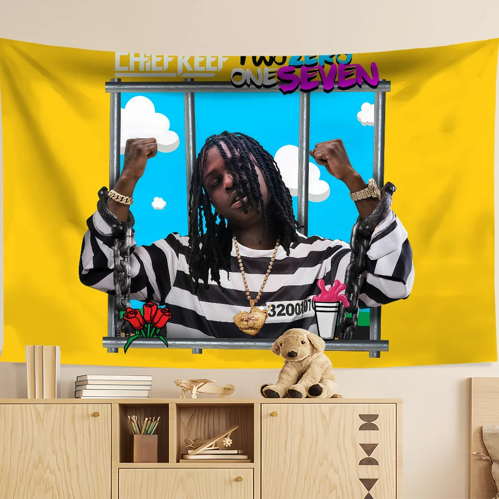 Rapper Singer C-Chief Keef Flag For Room Dorm Camping Party Living Room Garage Bar Wall Picnic Club Decor Banner