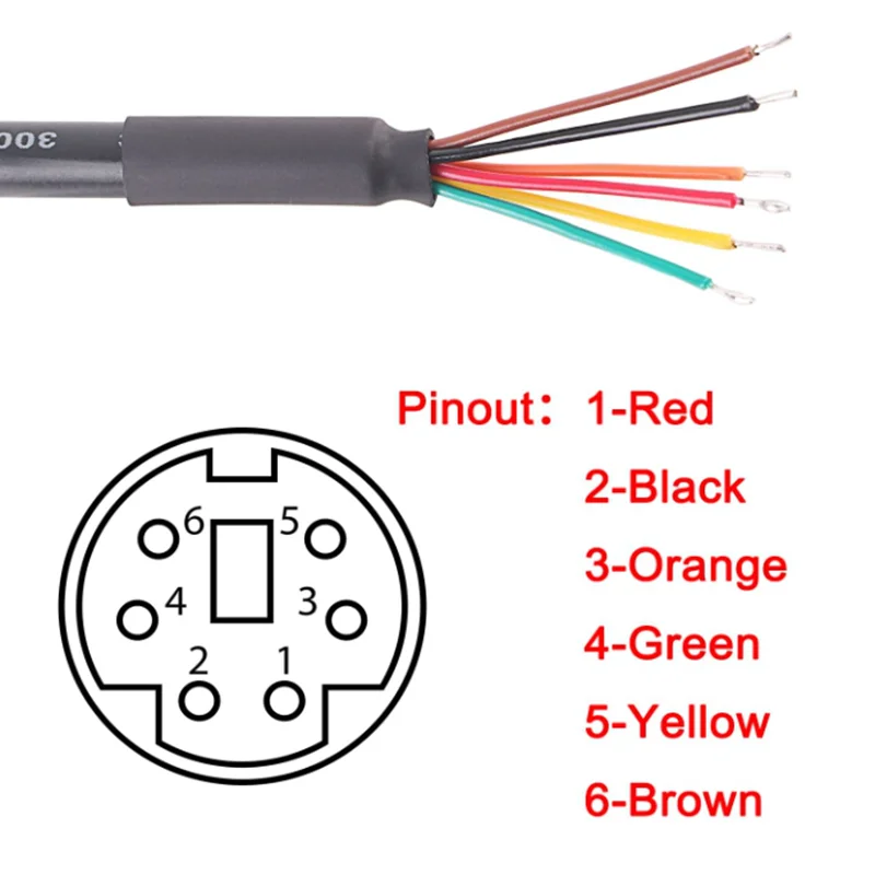 Male Female S-Video Elbow Mini DIN 6pin 6-core Copper PS Extension Cable PS2 Adapter Cable to Keyboard and Mouse Interface