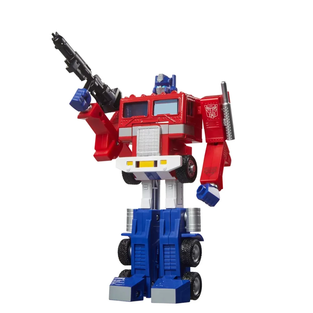 Hasbro Transformers-figura de acción Retro Autobot Commander G1 Optimus Prime, juguete coleccionable de 15,8 cm, 40 años