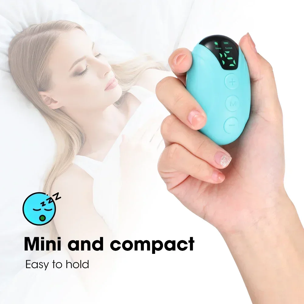 Sleep Aids  Insomnia Device Pulse Egg Relieve Mental Tension Stress Eliminate Anxiety Depression Treatment Health  snoring