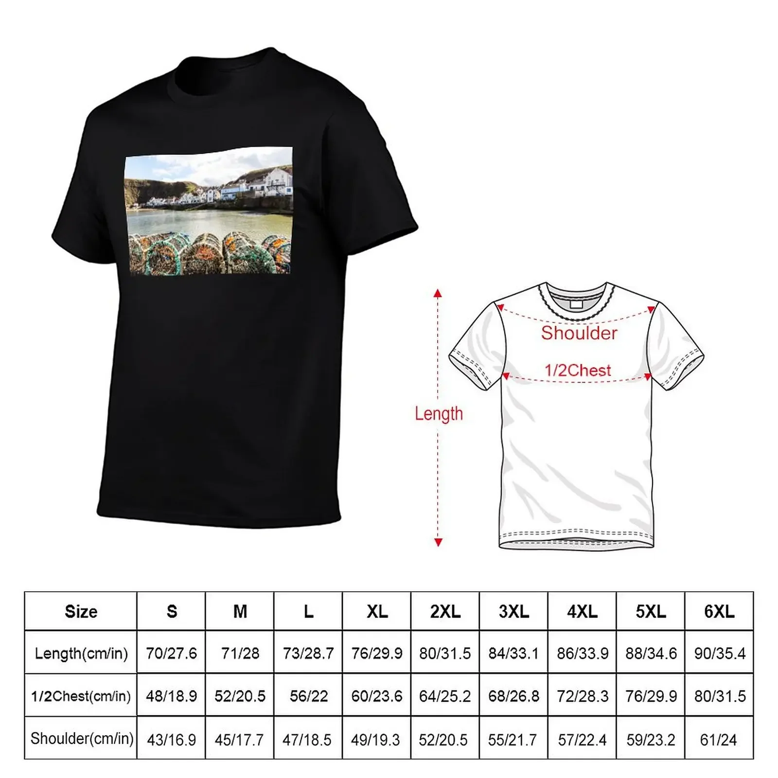 Staithes Fishing Village, Yorkshire, UK T-Shirt animal prinfor boys sports fans new edition anime clothes mens graphic t-shirts