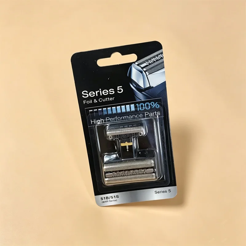 51B Scherkopf und Schneidklinge Ersatzkopf passend für Braun Waterflex Serie 5 8970 8975 8985 8986 8987 8990 8991 8995 8595 8795 8588 – Detail 3
