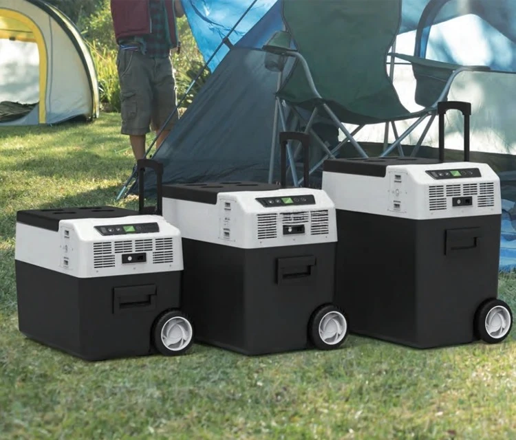 DC 12V Deluxe  Car Compressor Fridge Low Noise Portable Refrigerator 25L MINI Freezer Travel for Car OEM