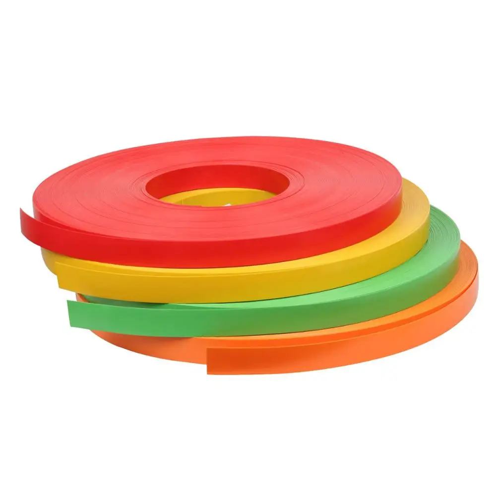 

PVC Edge Banding, 23mm 55mm Wide, 10M for Fireproof Board, Solid Color Red Yellow Green Orange Black Grey Pink Blue Beige Purple