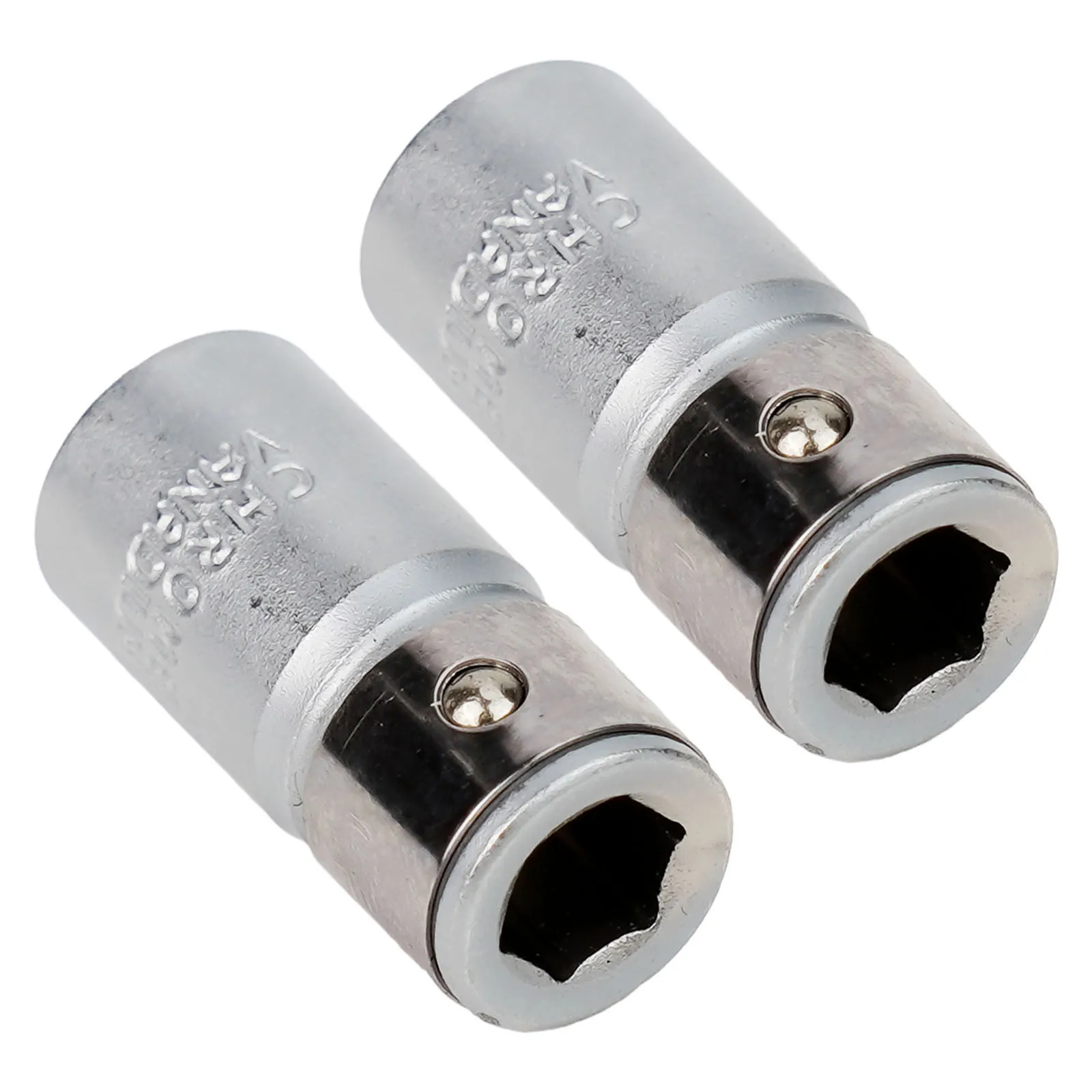 

2pcs 1/4" Square Drive To 1/4" Hex Adaptor Socket Bits Screwdriver Holder Screwdriver Bit Connector Socket Adapter Hand Tools