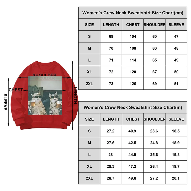 Cool Cat Bere Birra Divertente Meme Felpe con cappuccio per le donne Y2k Stile Streetwear Pullover Felpe Anni '90 Top femminili Abbigliamento unisex