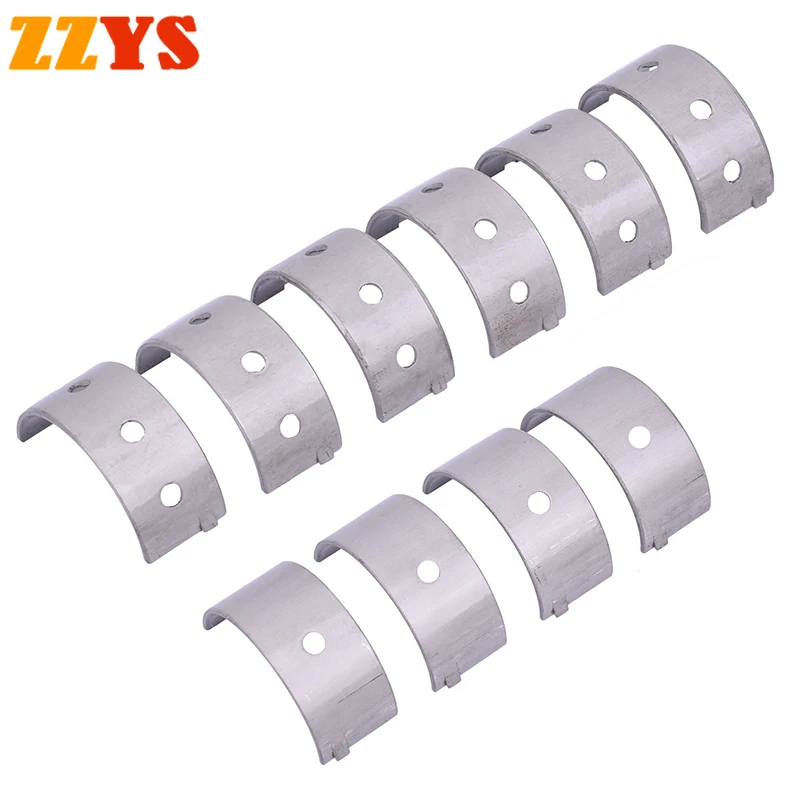 

10pc 33mm 32.75m 32.5mm STD +25 +50 Motorcycle Engine Crankshaft Tile Main Bearing Kit for Kawasaki Z750 Z 750 Oversize 0.25 0.5