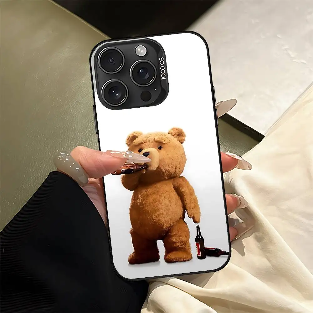 T-Teddy Bear Movie T-Ted Phone Case For IPhone 17 16 15 14 13 12 Mini 11 8 7 Pro Max Plus Colorful Phone Case view 2