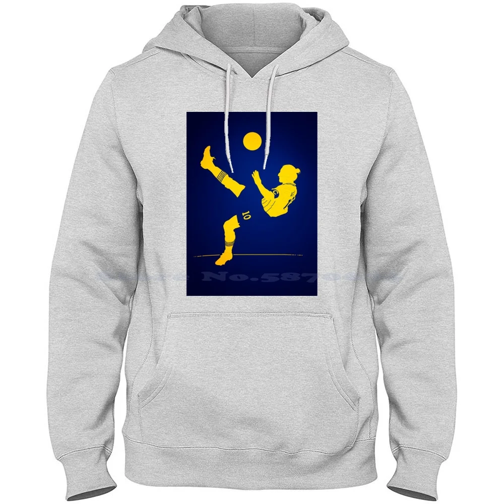 Zlatan Ibrahimovic-Sweden Football Artwork 100% Cotton Hoodie Zlatan Ibrahimovic Sweden Malmo Bfc Paris Inter Italy Italia