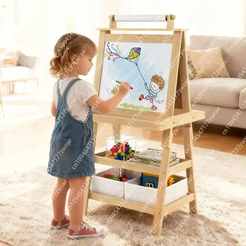 3-in-1 Double Sided Storage Art Easel