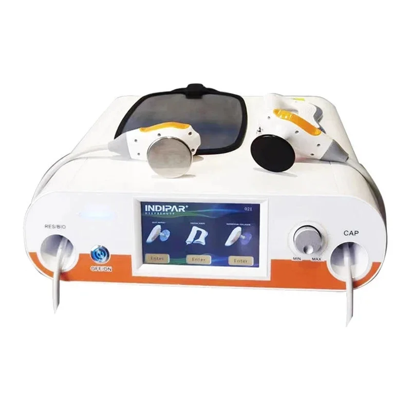 Professionale 448kHz tecar terapia RET cet RF smart tecar plus tecar macchina per fisioterapia diatermia bellezza macchina per la cura della pelle