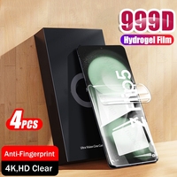 4PCS Hydrogel Film Screen Protector Case For Samsung Z Flip5 Flip4 Flip3 Flip 5 4 3 5G Not Tempered Glass Sumsung ZFlip Z5 Z4 Z3