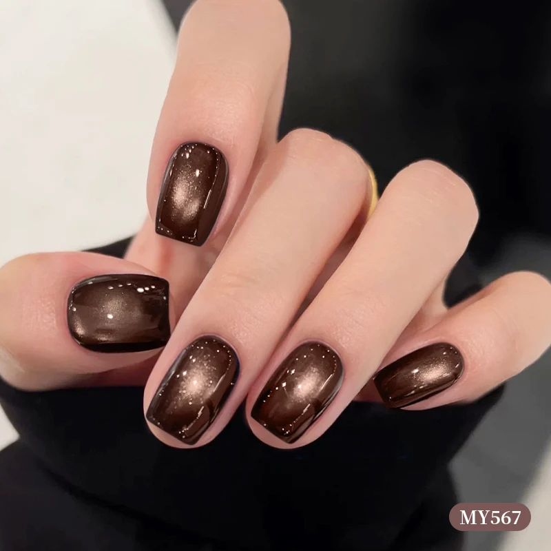 BORN PRETTY 10ml Cat Magnetic Gel Polish Bruin Koffie Rood Zwart Paars Kleur Soak Off UV LED Glass Bead Cat Magnet Nagelgel voor