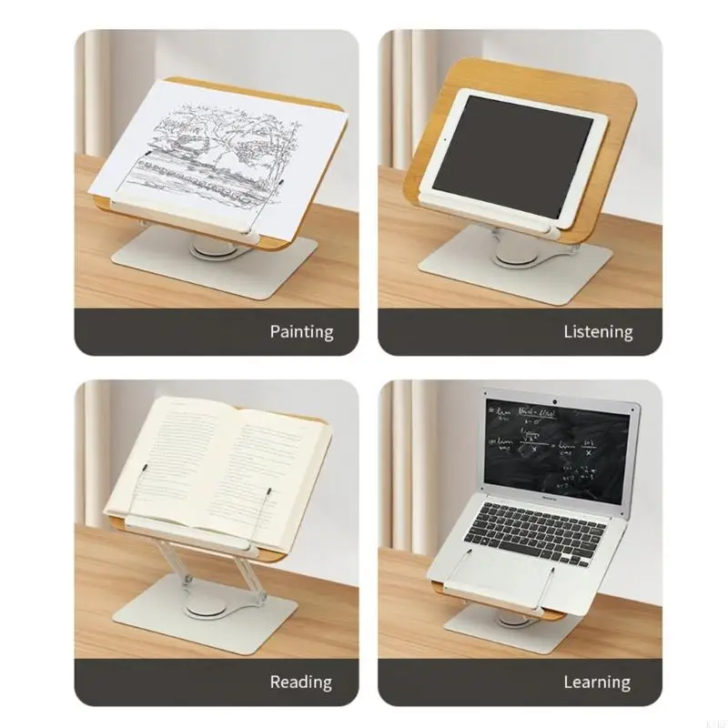 K1KF Soporte para libros ajustable con base giratoria - imagen 2