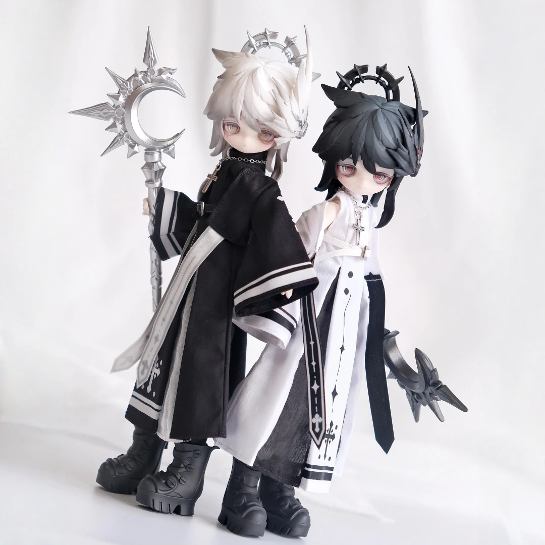 Genuine Lunar Lore Series 1/8 Action Figure Bjd Blind Box Cute Doll Anime Character Model Toy Desktop Ornament Collectible Gift