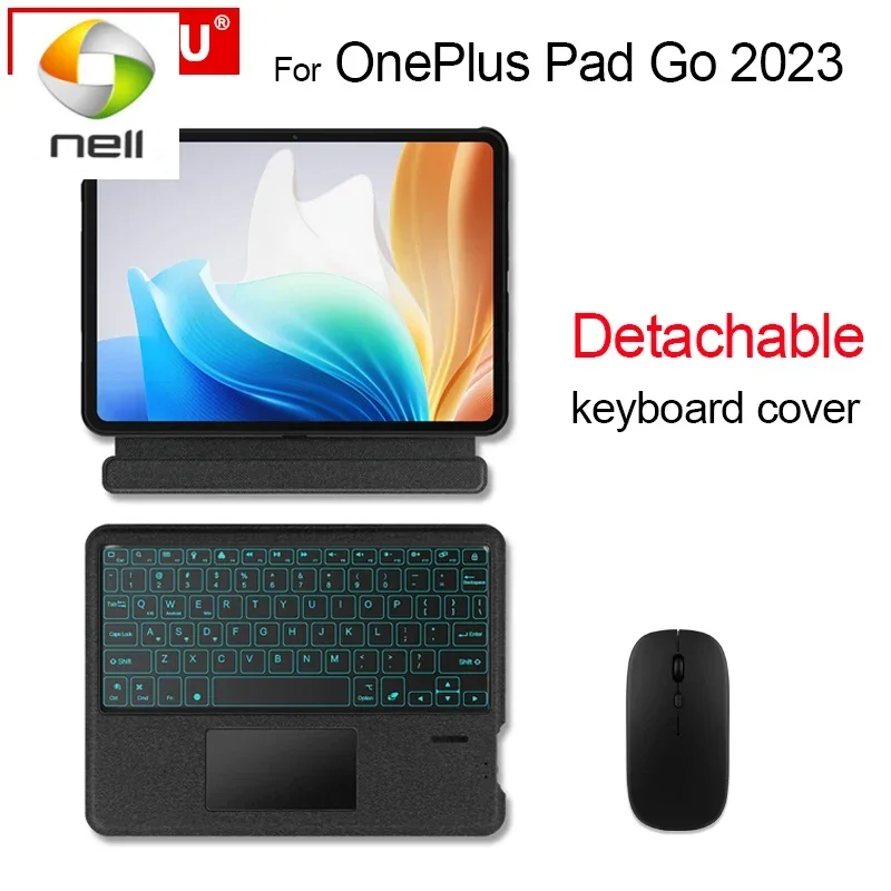 Removable Keyboard Case For OnePlus Pad Go 2023 11.35