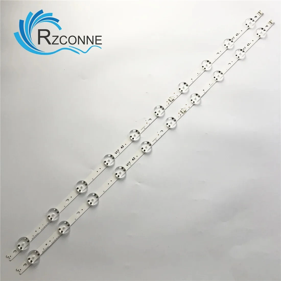 Faixa de luz de fundo LED 10 LEDs para 43" V17 ART3 2867 Rev0.3 43LJ614V 43LV340C 43UJ670V 43LJ622V 43UV340H 43UJ6565 43UJ6525