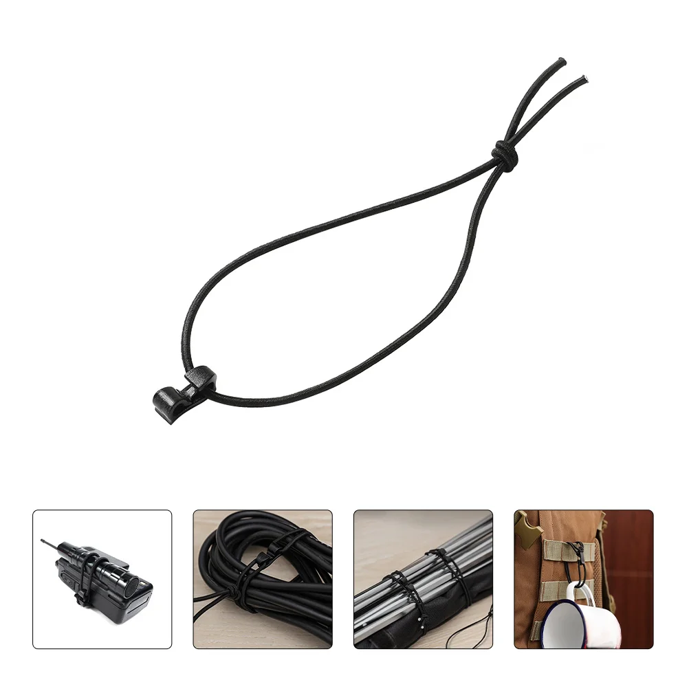

30Pcs Elastic Strap Clip Easy Snap Quick Release for Excess Strap Management and Outdoor Use Elastic String Hook