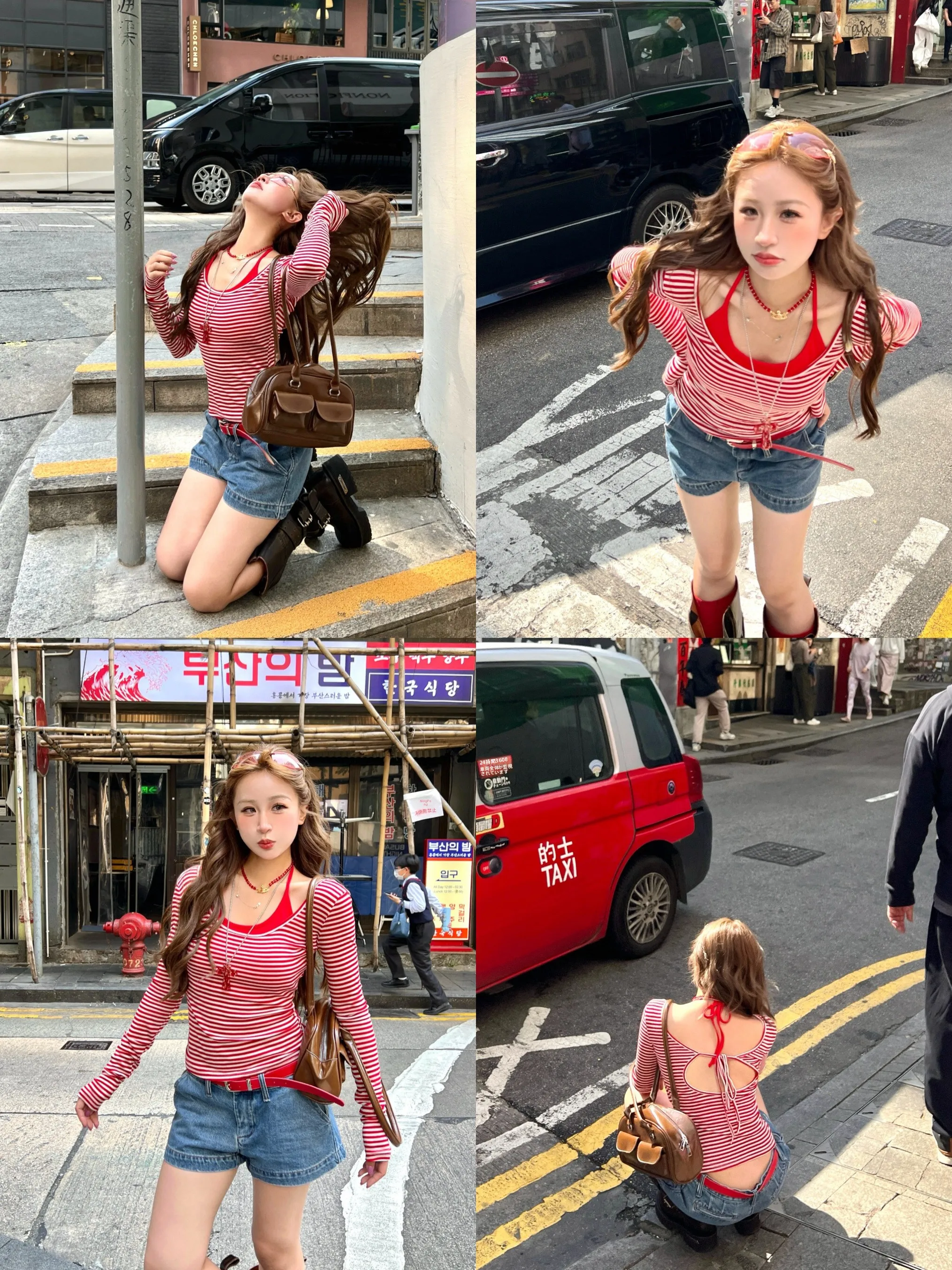 

Женская футболка NICKIDAILY Sweet And Spicy в полоску с длинными рукавами, открытой спиной и поясом, тонкая, дышащая, из смесового хлопка, летняя мода