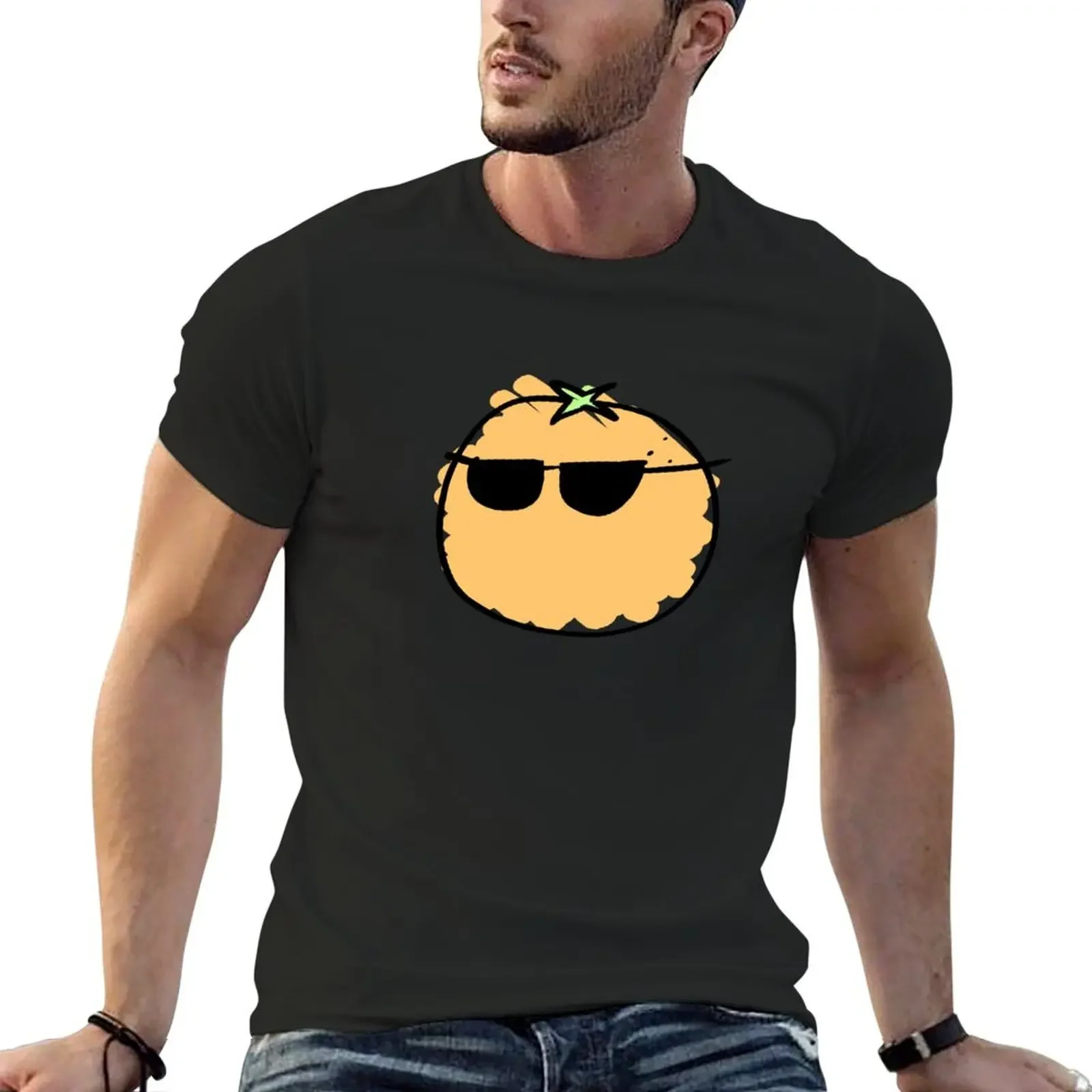 

Scruffy Orange T-Shirt customizeds tees aesthetic clothes mens workout shirts
