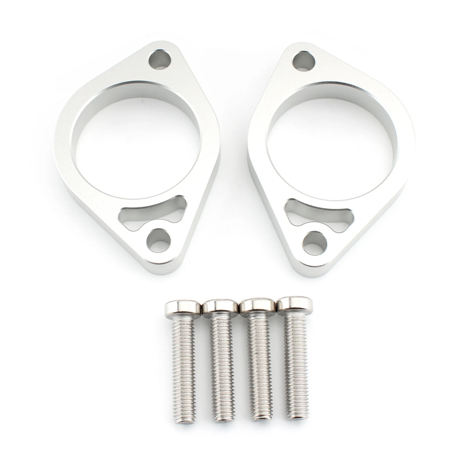Image 7: Pour Ducati SuperSport 939 950 2017-2023 rehausseurs de guidon accessoires de moto Extension de rehausseur de guidon hauteur 15mm