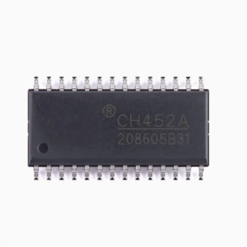 CH452A    SOP28     Automotive computer board, Marelli Chery ignition driver chip   (Product quantity: 50 pieces)