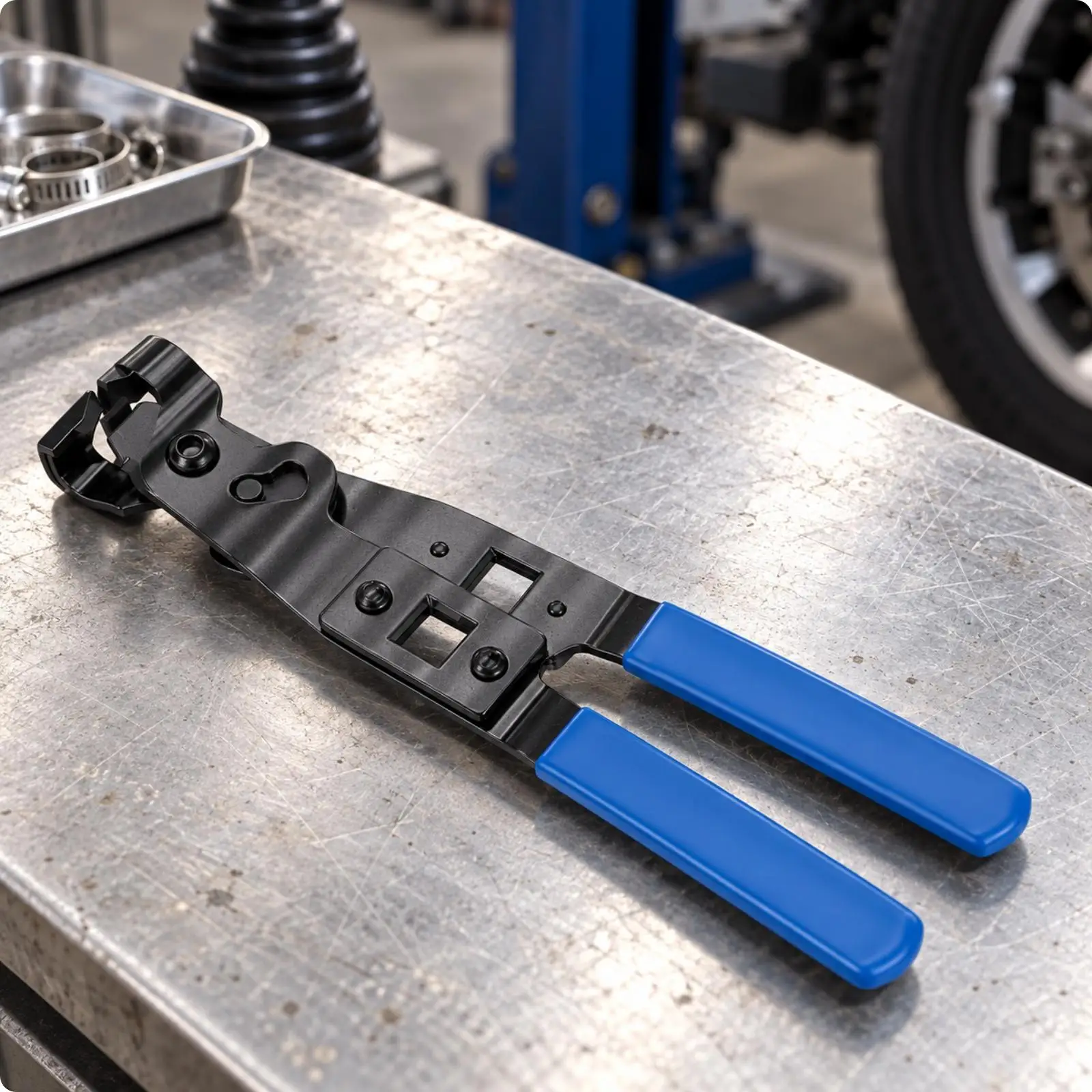 Ball-Joint Dust-Boot Clamp Plier Long-Lasting Heavy-Duty Clamp Plier with Adjustable Opening Pliers Professional Versatile