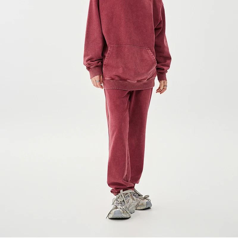 High Street Fashion Vintage Washed Sweatpants Men's Hip Hop Sports Joggers Man Y2K Streetwear Loose Casual Joggers Pants Women