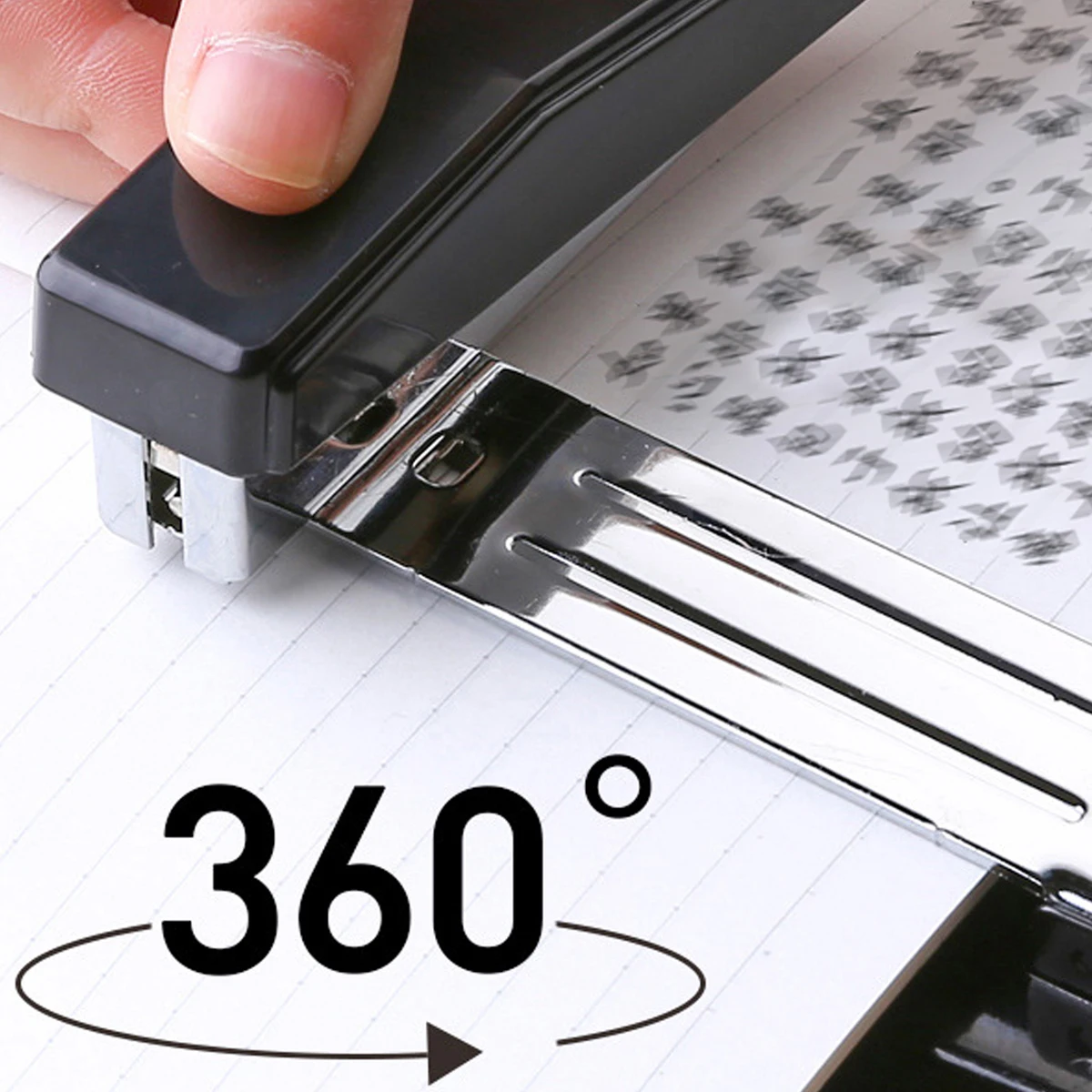 قطعة واحدة من دبابيس سطح المكتب القابلة للدوران، دباسة متعددة الوظائف لتوفير العمالة لقائمة أسعار الكتيب، اللوازم المكتبية لطلاب المدارس #5
