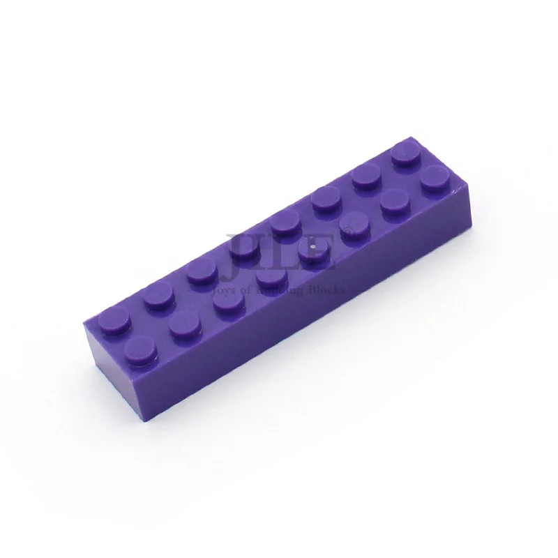 40 stks Moc Bouwsteen Dikke Baksteen 2x8 3007 DIY Creatieve Enlighten Basics Klassieke Sets Compatibel Assembleert Deeltjes speelgoed