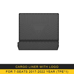 For Land Rover Discovery 5 L462 2017-2022 Car Cargo Liner box Mat TPE Anti-slip Trunk Mat Trunk Tray Carpet Interior Accessories