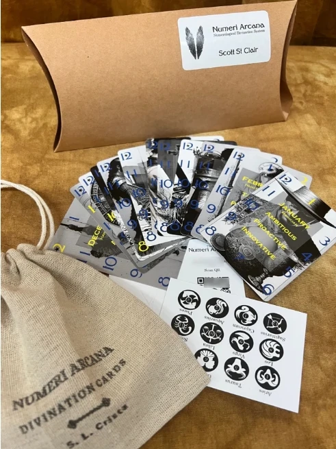 

Numeri Arcana - Numerological Divination System - Scott St. Clair (MENTALTAINMENT) - Magic tricks (Instant Download)