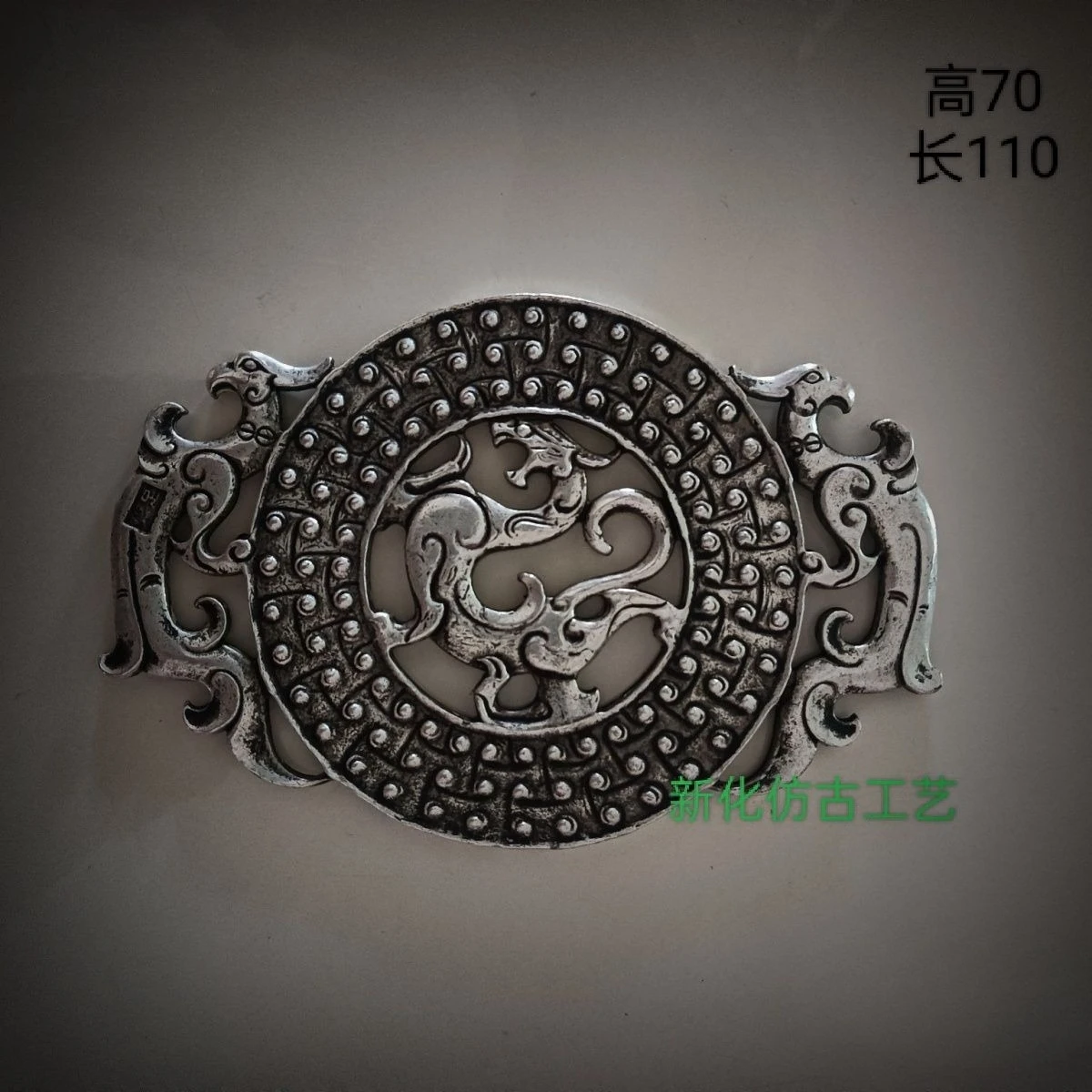 Dragon and phoenix plate Statue for Tea Home Decor Ornaments