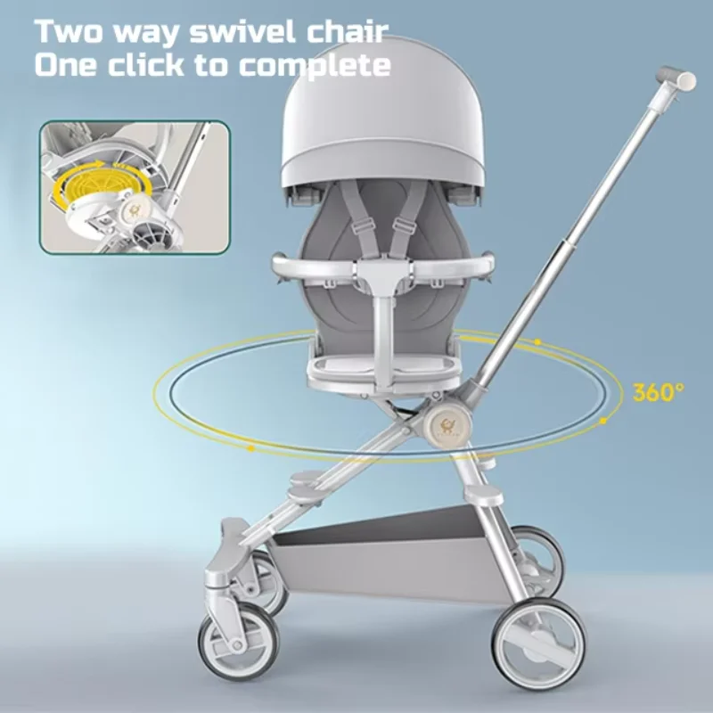 Lightweight and Compact Baby Stroller for Easy Portability