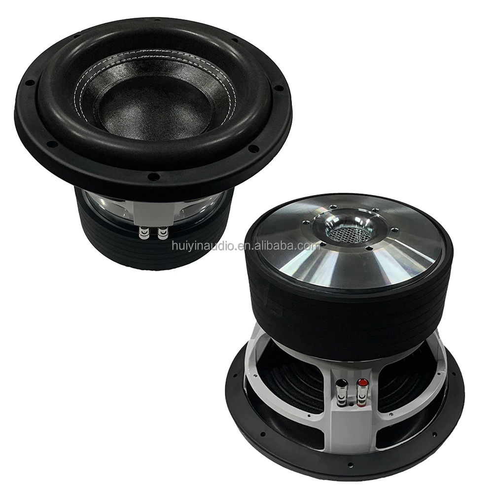 10-Inch 1500W Car Audio SPL Subwoofer System with Paper Cone Foam Surround 1075-035 Wholesale Subwoofer