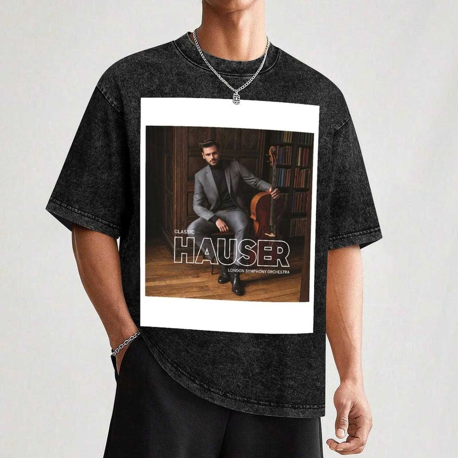 hauser na cellos stylist T-Shirt Holiday All Match T-Shirt