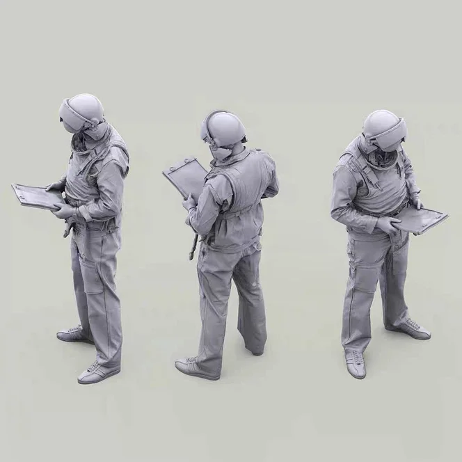 1/48 Resin Soldier model kits figure colorless and self-assembled（Special offer）  A-1791