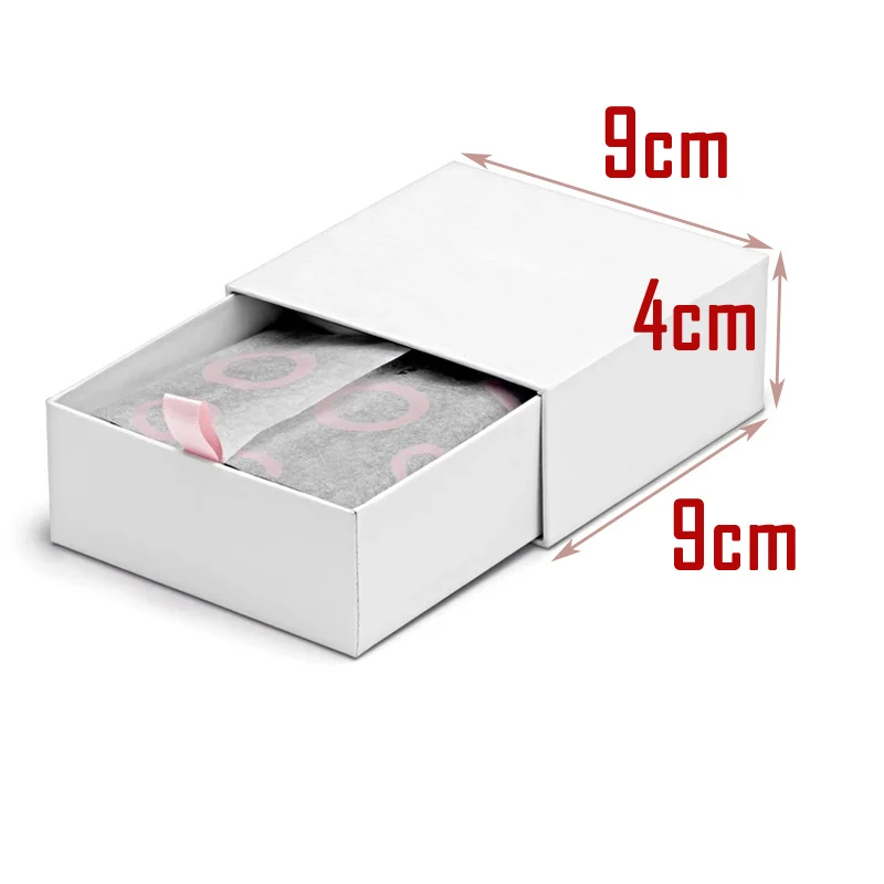 10pcs Newest Packaging Bracelets-case Ring Earrings Necklace Display Gift Velvet Box Compatible With DIY Europe Jewelry