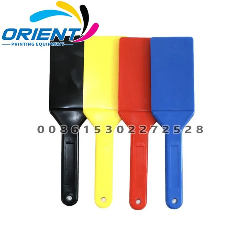 1Set=4Pcs Plastic Ink Knife For Heidelberg Man Roland Offset Printing Machine Part