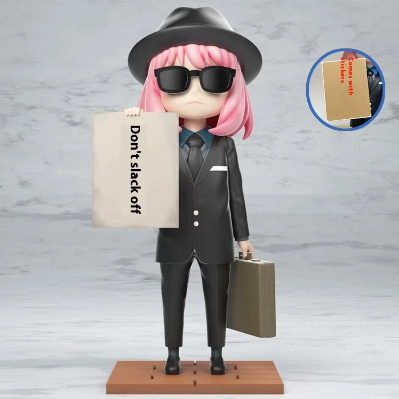 

Spy Family Anime Figure DIY Creative ANIA Collectible Toy Unassemble Don't Touch Fish Gift for Fans and Collectors