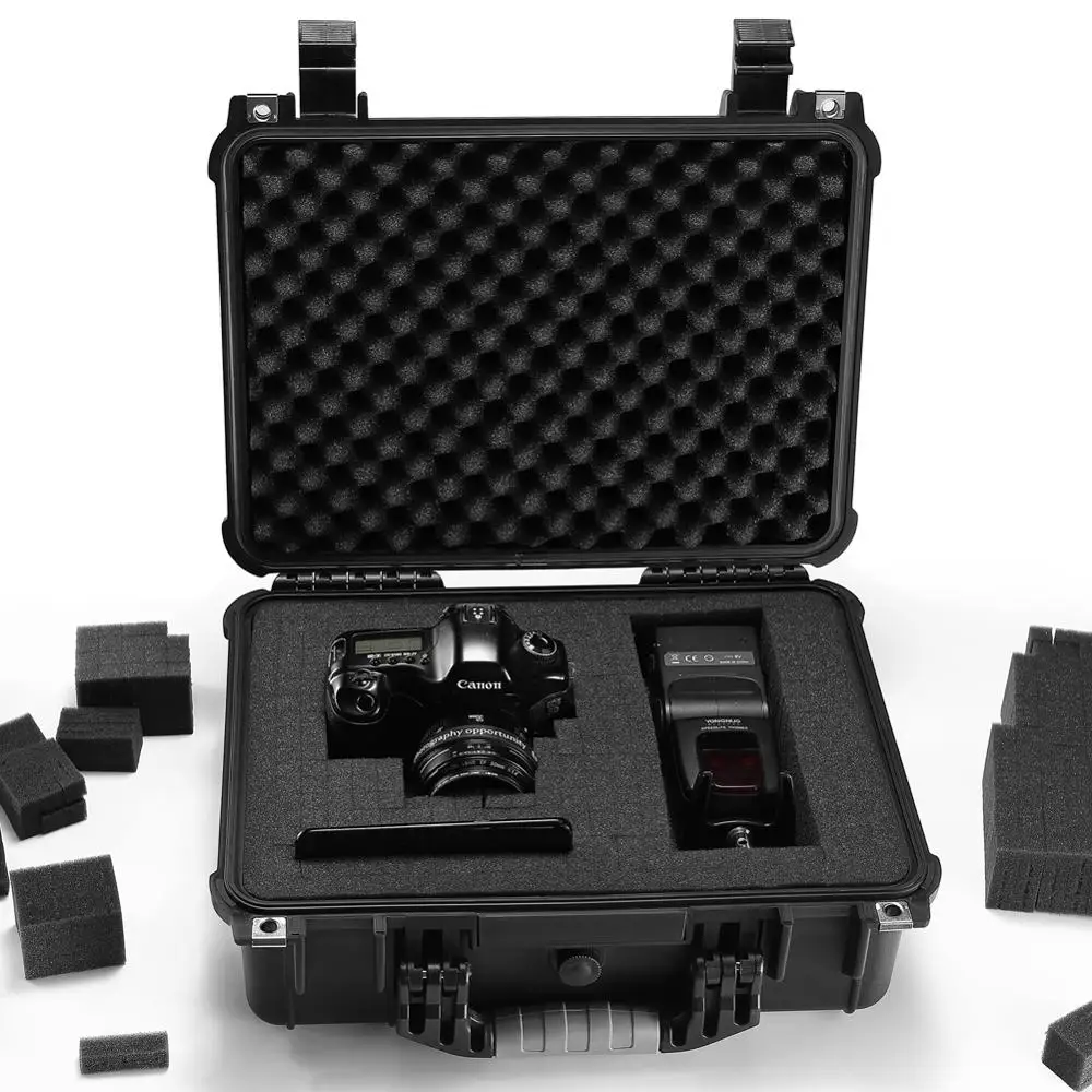Large Waterproof Shockproof Hard Case For Equipment Storage