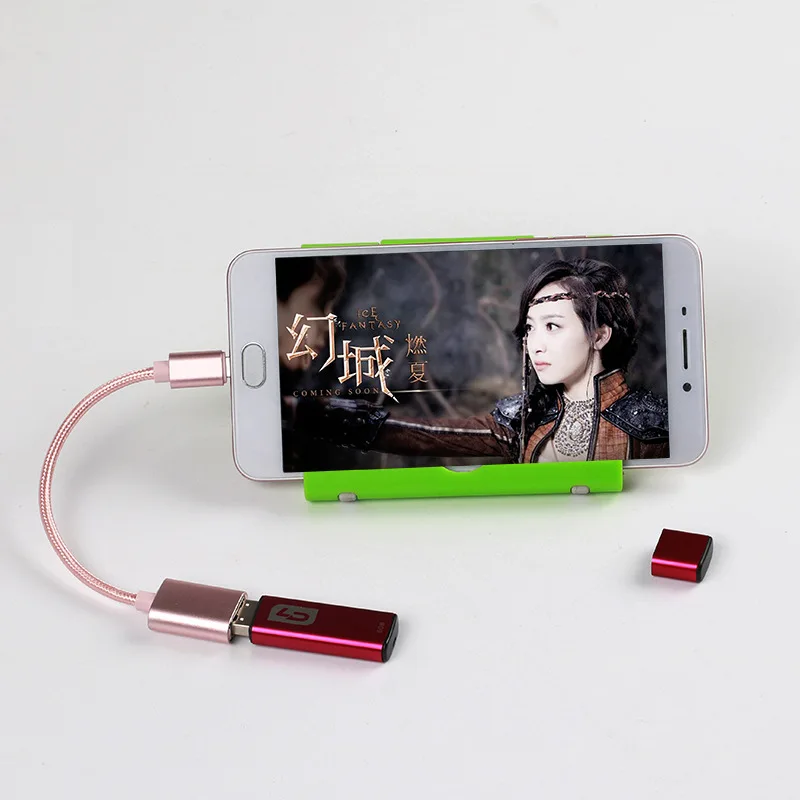 Treccia di Tipo C Maschio Del Usb 3.1 Otg per Il Tipo a Femmina Adattatore Cavo per Android Letv Huawei Oppo Vivo tablet Pc Samsung Smartphone