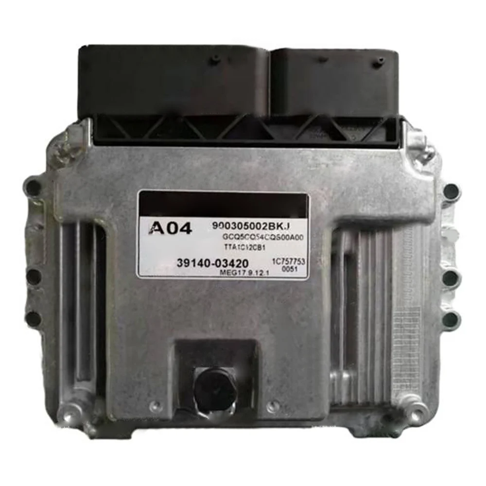 Electronic Control Unit ECU 39140-03420 For Hyundai KIA A04 MEG17.9.12.1