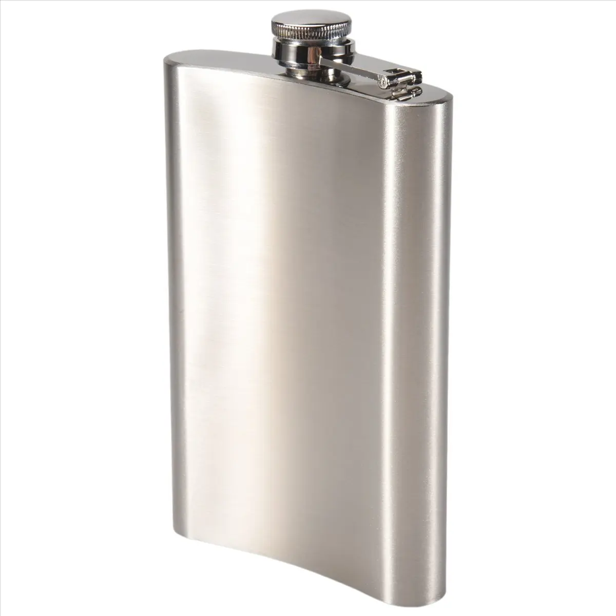 Whiskey Pocket 10oz Hip Flask Liquor Alcohol With Stainless Steel Screw Cap &LICG