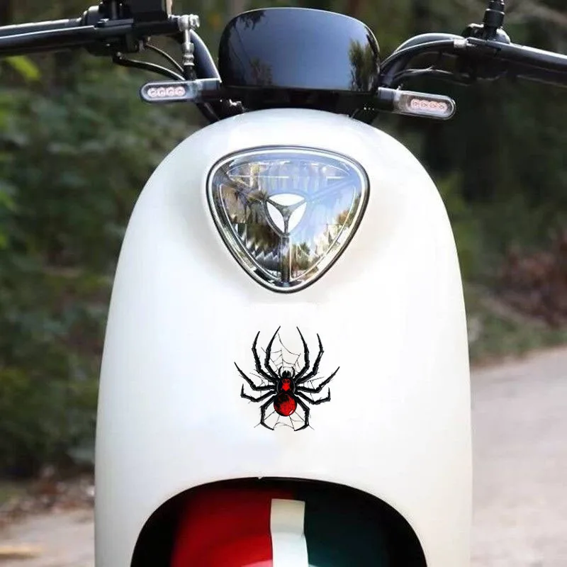 

4.72 inchX 3.93inch Spider Car Sticker Car Decal Vinyl Sticker Waterproof Sticker Easy to Attach for Notebook Decoration