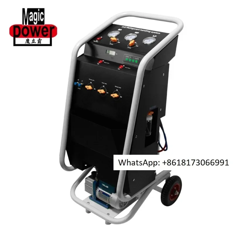 Smart R134a Refrigerant Gas Charging Machine Car AC Refrigerant Removal Air Condition Gas Recovery Machine